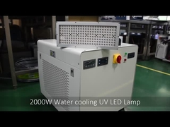 높은 전력 2000W UV 쿨링 프린트 잉크 접착제 물 냉각 쿨링 램프