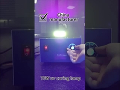 70W UV 경화 램프 365nm 395nm UV 경화 램프 휴대용 UV LED 경화 접착제